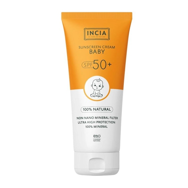 Incia %100 Doğal SPF50+ Bebek Güneş Kremi 100 ML