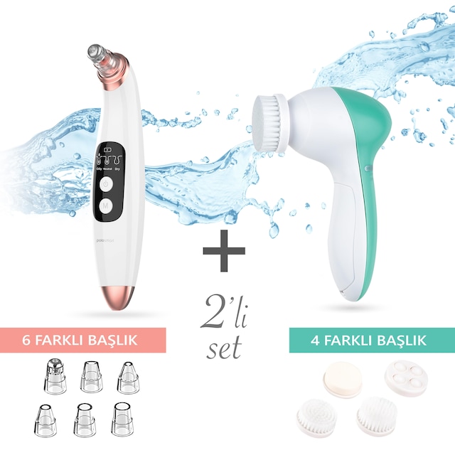 Polosmart PSC90 Yüz Bakım Seti Siyah Nokta ve Yüz Temizleme Cihaz