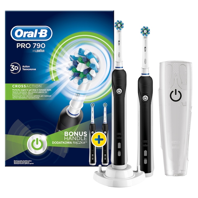 Oral-B Pro 790 CrossAction Elektrikli Diş Fırçası 2'li