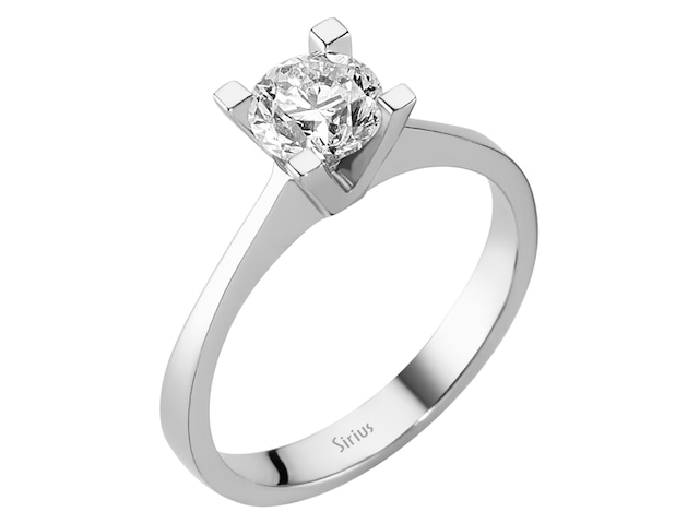 Sirius F Renk 0,90 Karat Pırlanta Tektaş Yüzük 0823R0064