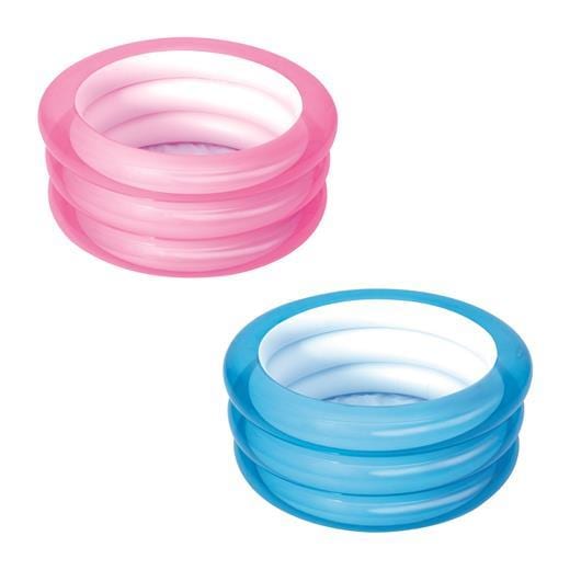 Bestway 51033 Üç Halkalı Renkli Şişme Bebek Havuzu 70x30