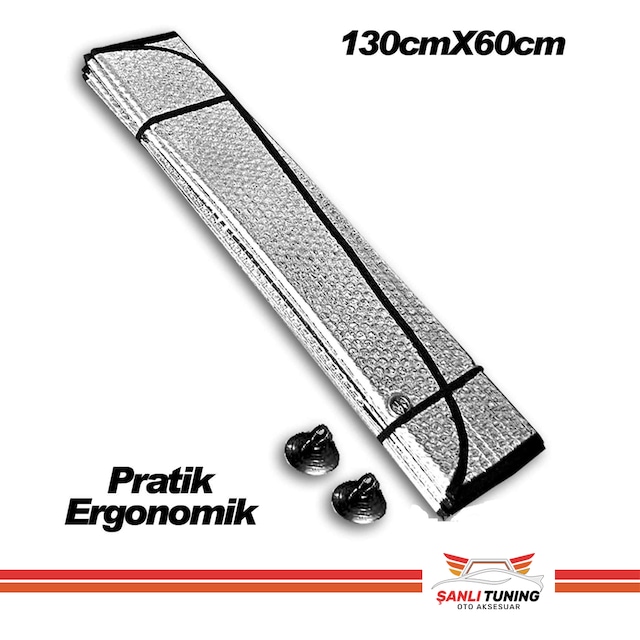 Oto Araç Araba Güneşliği Ön Cam Güneşliği Parlak Güneşlik