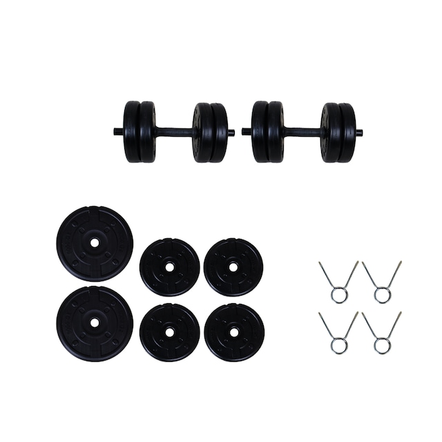 Aydın Sport 20 kg Dambıl Seti Ağırlık Seti ve Fitness Seti