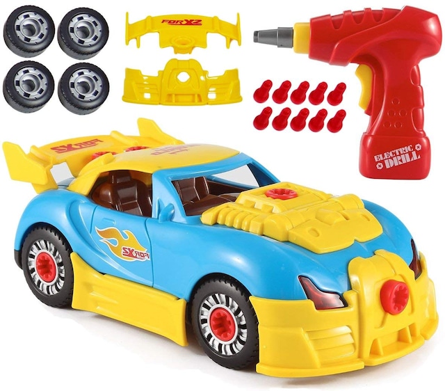Zapp Toys Sesli ve Işıklı Sök Tak Spor Araba Oyuncak Tamir Seti