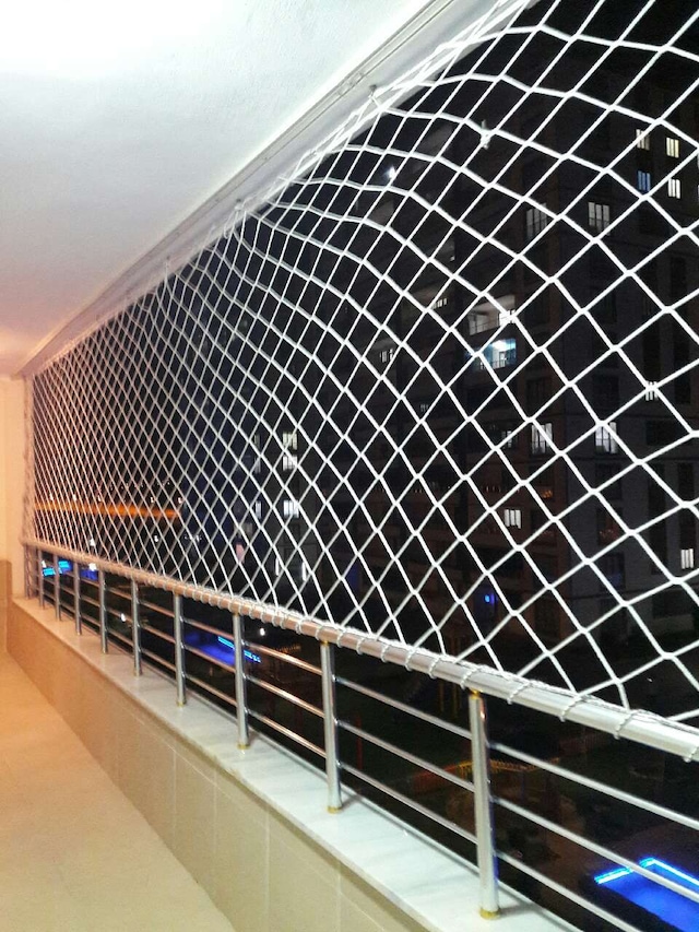 10 CM GÖZ ARALIKLI BALKON FİLESİ MERDİVEN FİLESİ GÜVENLİK FİLESİ