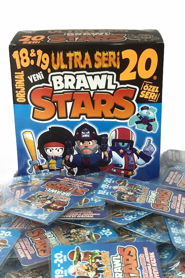 Ultra Serisi 18. 19. 20. Seri Brawl Stars Oyuncu Kartı 400 Adet