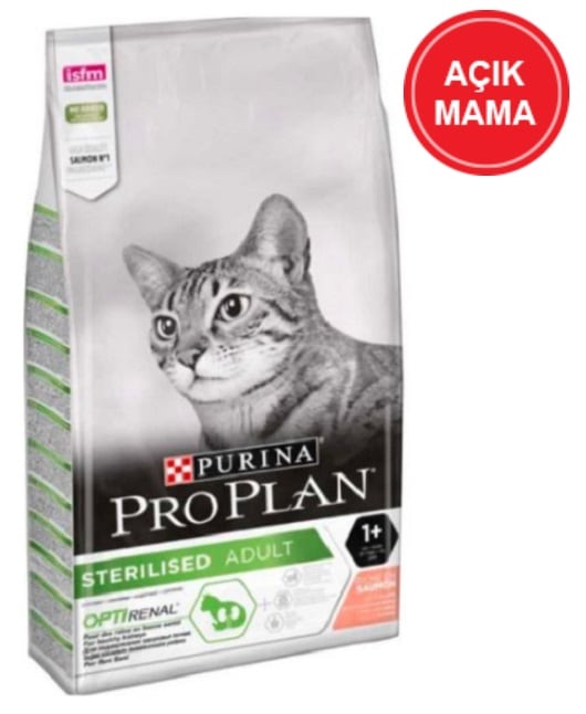 Pro Plan Sterilised Somonlu Kısırlaştırılmış Yetişkin Kedi Açık Mama 3 KG