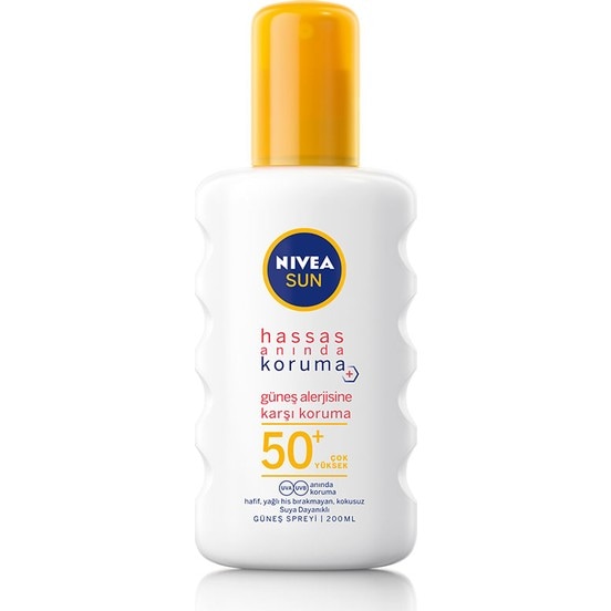 Nivea Sun Hassas Anında Koruma Güneş Spreyi Spf 50+ 200 ML