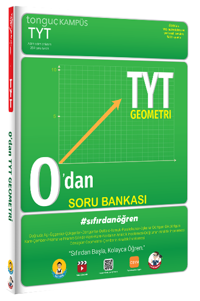2021 0´dan TYT Geometri Soru Bankası Tonguç Akademi Yayınları