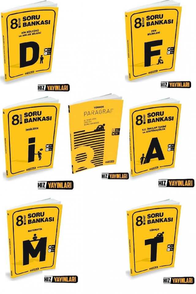 8.sınıf Soru Bankası Set 2021 + Paragraf Hız Yayınları