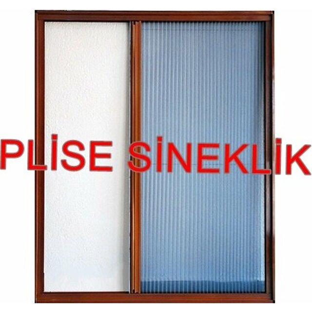 KAMPANYA-PİLELİ AKORDİYON PLİSE KATLANIR KAPI VE PENCERE SİNEKLİK