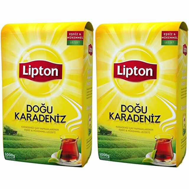 Lipton Doğu Karadeniz Bergamot Aromalı Siyah Dökme Çay 2 x 1 KG