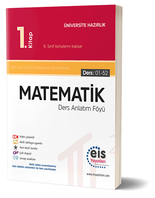 E.I.S - YKS - DAF - Matematik - 1.Kitap