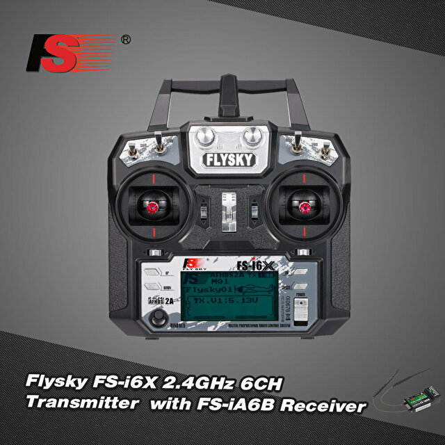 FLYSKY FS-i6X 2.4 GHz 6 Kanal  AFHDS 2A Verici UK