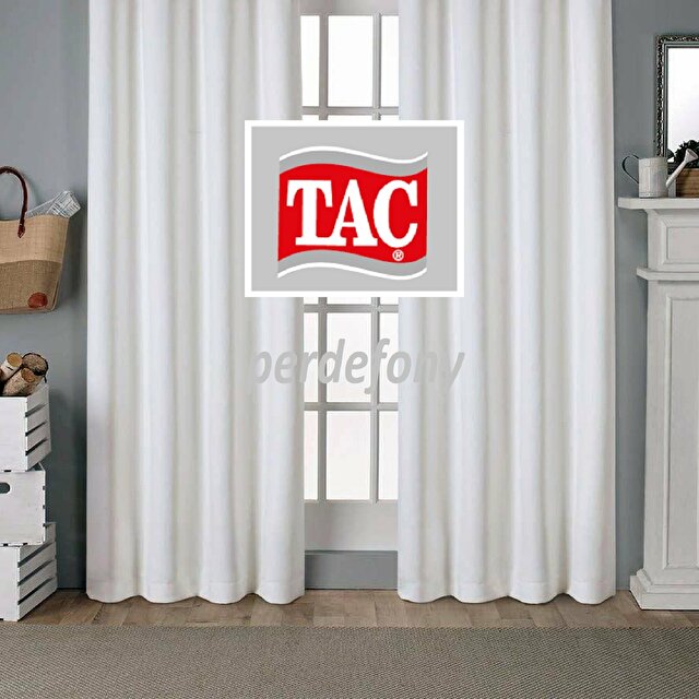 TAÇ Lüx Güneşlik Perde Atlas Saten Özel Ölçü Dikim