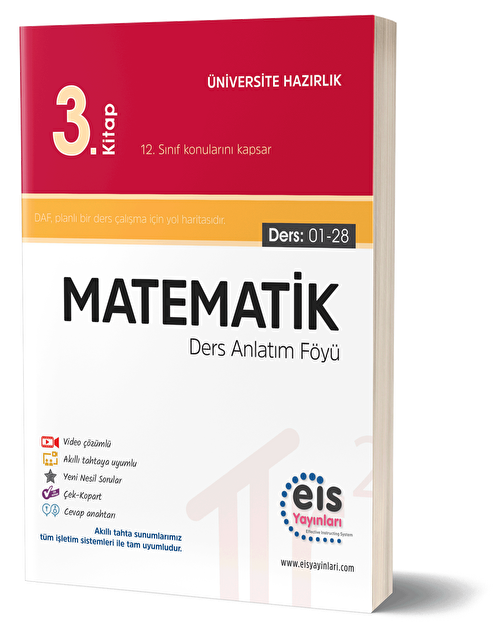 E.I.S - YKS - DAF - Matematik - 3.Kitap
