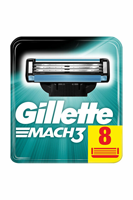 Gillette Mach3 Yedek Tıraş Bıçağı 8'li