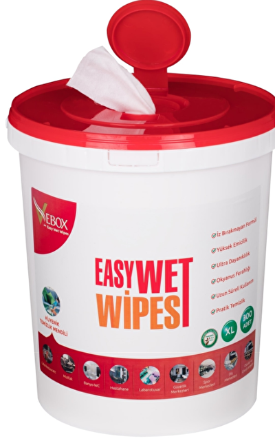 Vebox Hijyenik Temizlik Bezi XL 300'lü