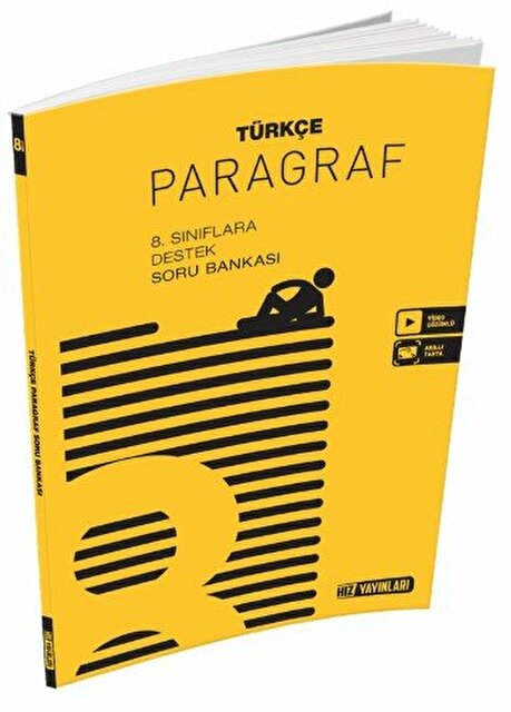 8. Sınıf LGS Türkçe Paragraf Soru Bankası Hız Yayınları