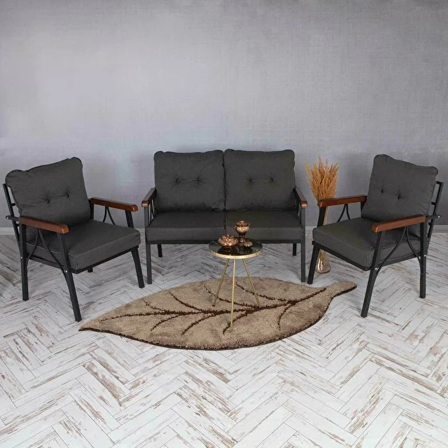 UFUK HOME Balkon, Bahçe Mobilyası 2+1+1 Takım