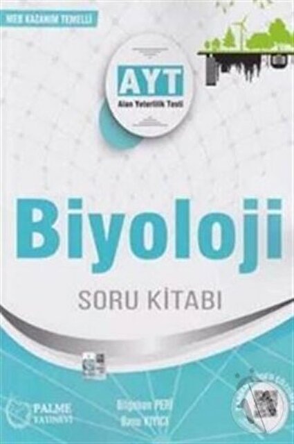 Palme Yayınları AYT Biyoloji Tamamı Video Çözümlü Soru Kitabı