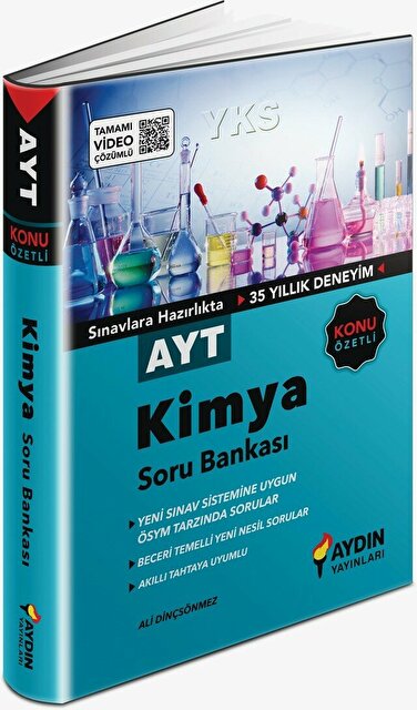 Aydın Ayt Kimya Konu Özetli Soru Bankası 2022
