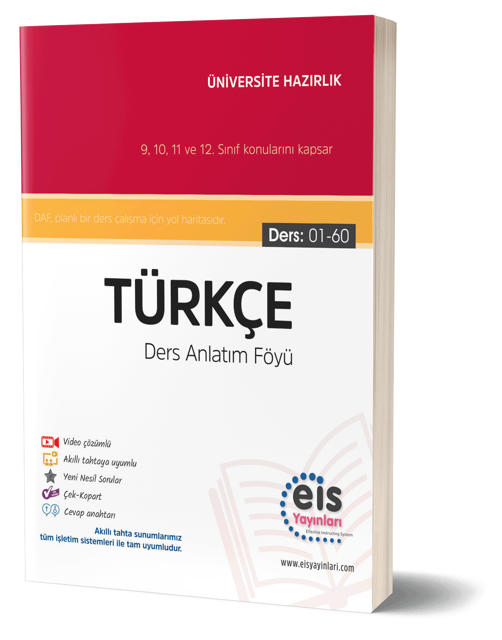 E.I.S - DAF - YKS - Türkçe