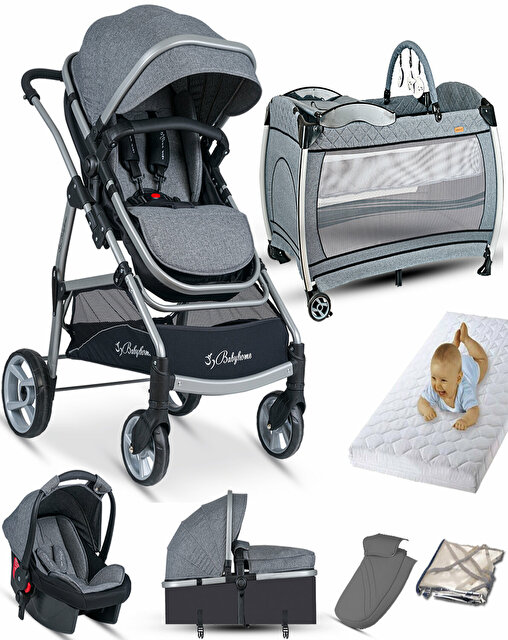 Baby Home 855 Taravel Sistem Bebek Arabası 600 Nanny Oyun Parkı Park Yatak