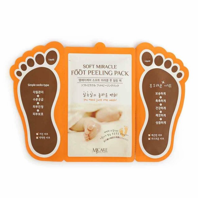 Mjcare Miracle Foot Peeling Pack - Mjcare Çorap Tipi Ayak Peeling