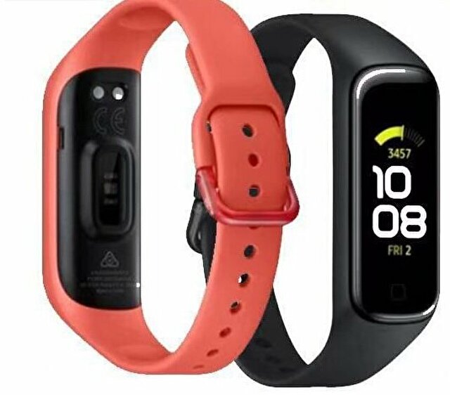 Samsung Galaxy Fit 2 Akıllı Bileklik Silikon Kordon Kayış
