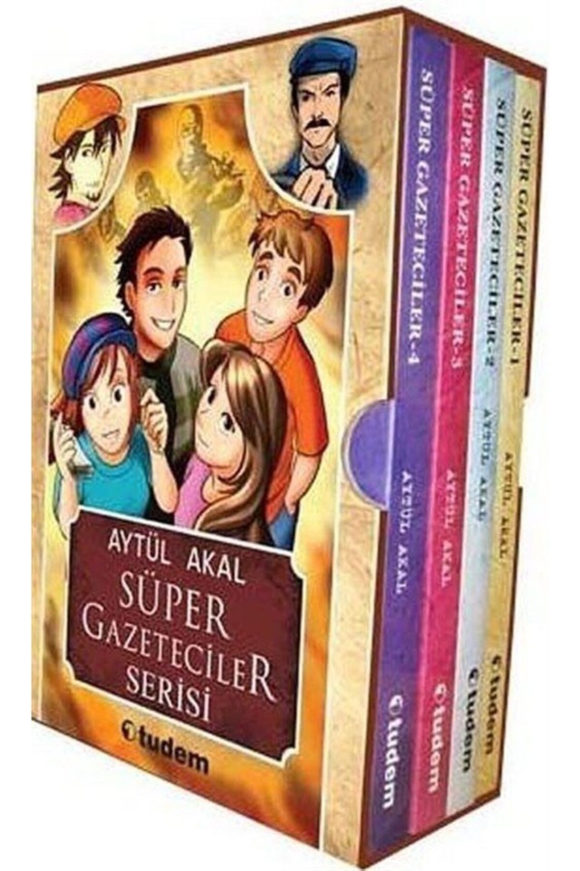 Süper Gazeteciler Serisi Seti (4 Kitap)