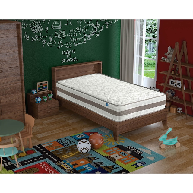 Ortopedik Yatak,90x190 cm Platin Ortopedik Yaylı