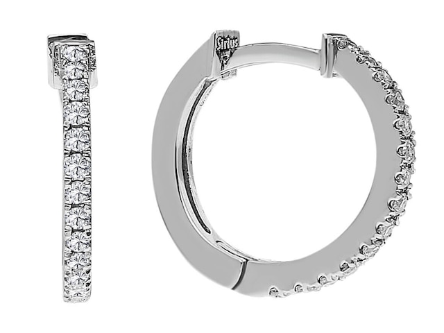 Sirius Pırlanta Taşlı Halka Küpe 0804E0060