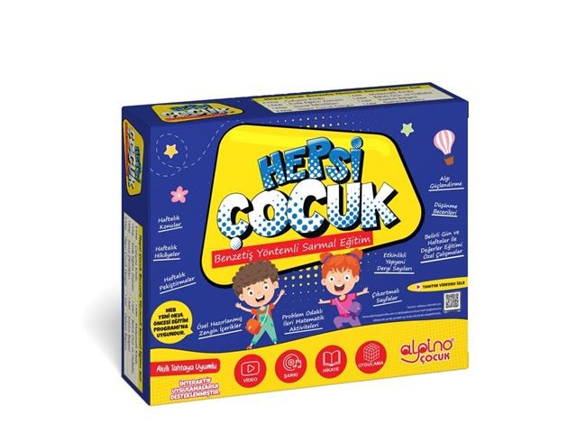 Hepsi Çocuk Eğitim Seti Alpino Yayıncılık (5+Yaş)**2021
