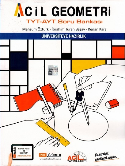 Acil Yayınları Tyt-Ayt Geometri Soru Bankası 2022 Yeni