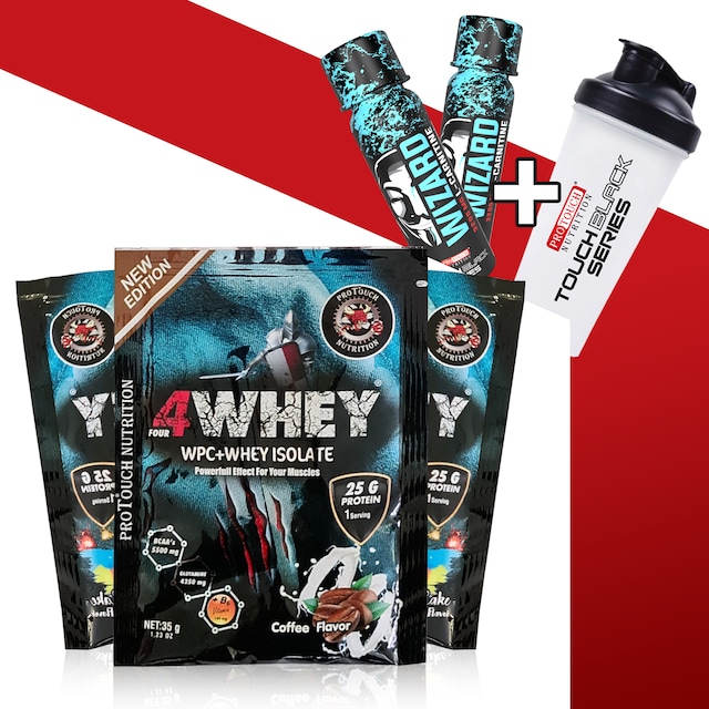 4Whey 35Gr 50 Servis Kahve-Birthday Cake