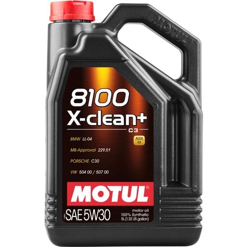 Motul 8100 X-CLEAN+ 5W-30 5 lt