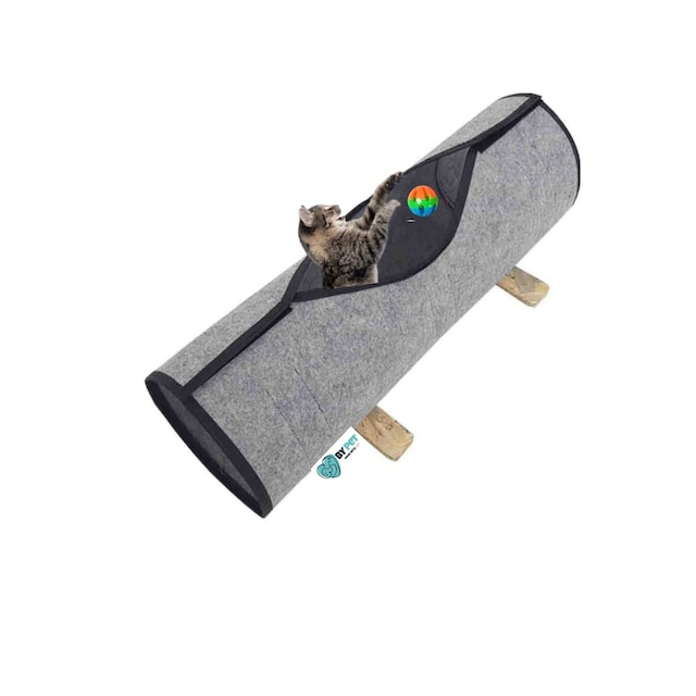 Bypet Eğlenceli Kedi Oyun Tüneli 25 x 75 CM