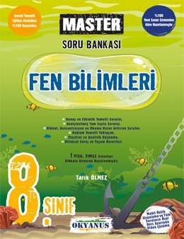 Okyanus Yayın 8. Sınıf Master Fen Bilimleri Soru Bankası