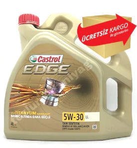 Castrol Edge Titanium FST 5W30 LL 4 Litre  Motor Yağı Ü.T 11.2020