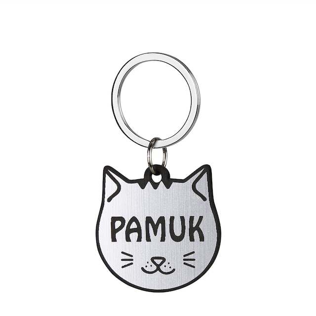 Kedi İsim Künyesi kedinize Özel İsimli Kaybolursam Ara - M233