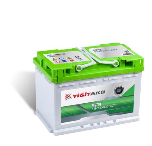 YİĞİT AKÜ 12 V 72 AH 720 A (EN) EFB Teknoloji  Stop &Start