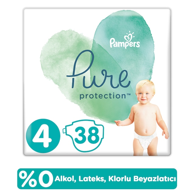 Prima Pure Bebek Bezi 4 Beden 38 Adet