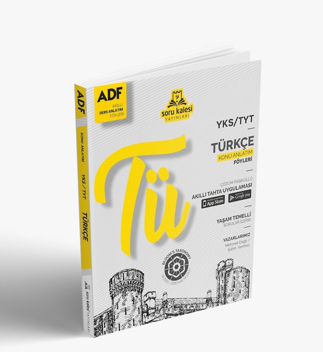 TYT TÜRKÇE ADF  SORU KALESİ YAYINLARI