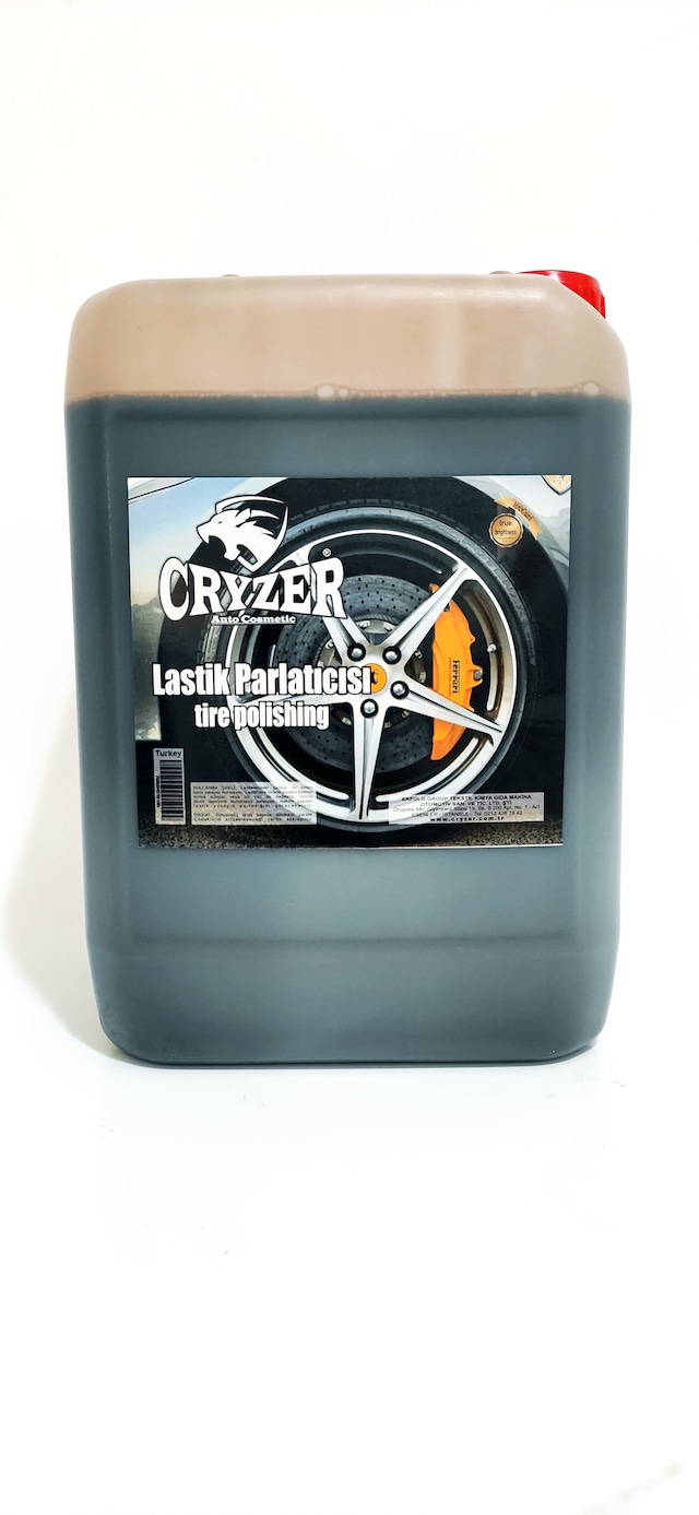 CRYZER LASTİK PARLATICI 5 KG SİMSİYAH 2 HAFTA KALICI
