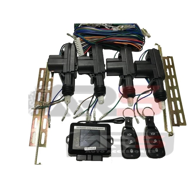 İNWELLS Merkezi Kilit Sistemi 12V Uzaktan Kumandalı Çift Kumanda