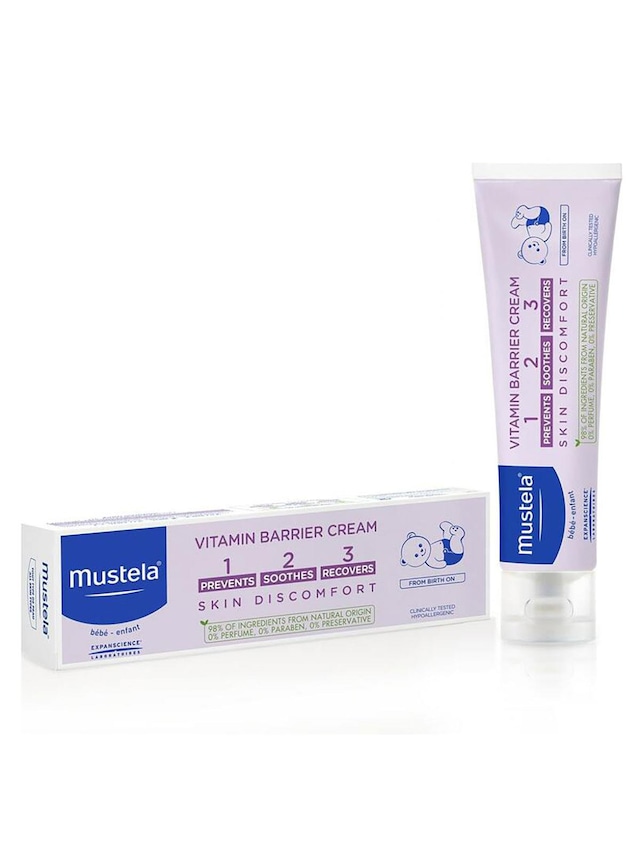 Mustela 1.2.3 Vitamin Barrier Pişik Kremi 50 ML