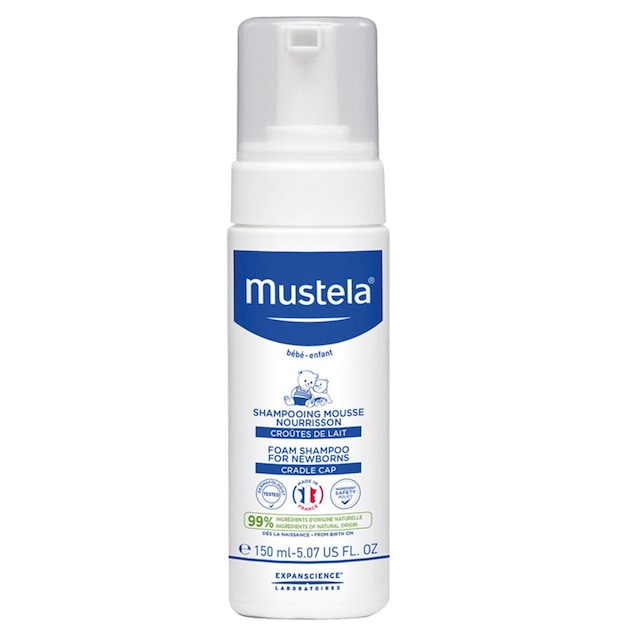 Mustela Yenidoğan Konak Önleyici Köpük Bebek Şampuanı 150 ML