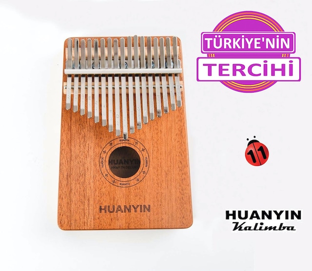 Huanyin HKM17N DELUXE 17 Tuşlu Kalimba - Türkçe Kullanım Kılavuzu
