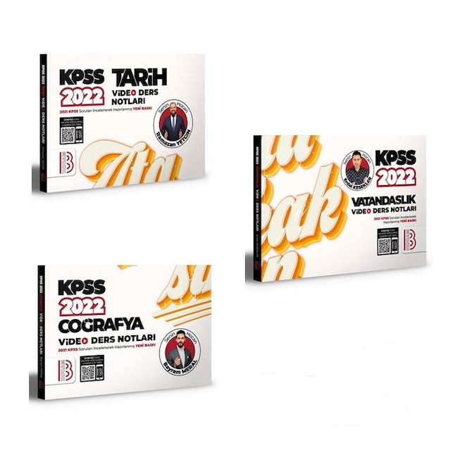 Benim Hocam Yayınları 2022 KPSS Genel Kültür Video Ders Notları